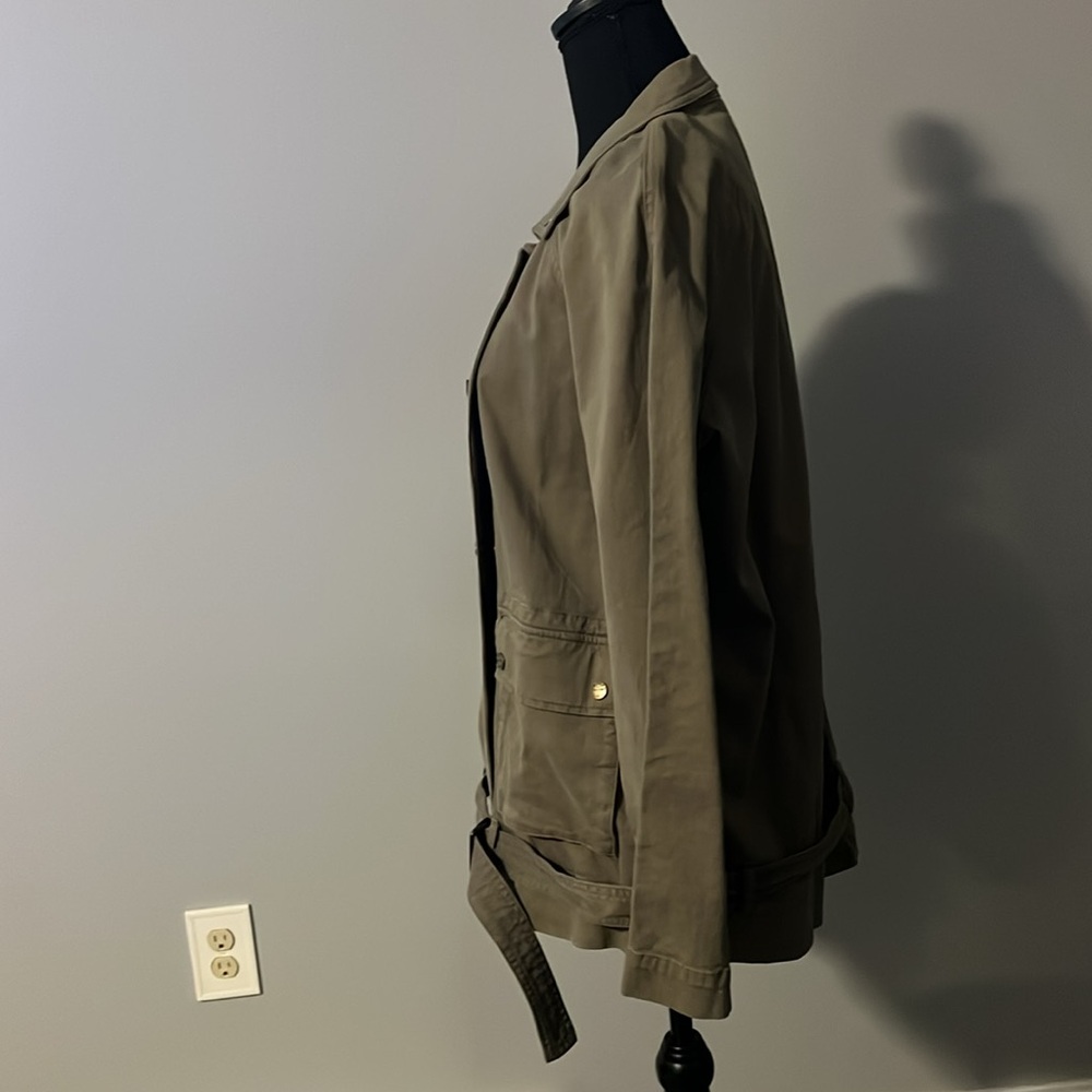 NEW Current/Elliott Women's Regiment Utility Jacket. Size Med. Color - Basil NWT - Picture 2 of 4